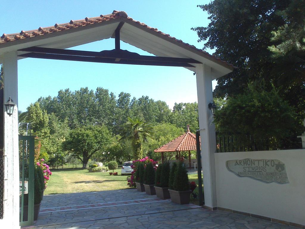 Ferienwohnung Archontiko Driani Paralia Pantaleimonos Exterior foto